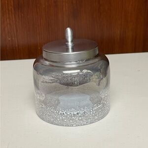 Two Tone Glass Storage Jar with Lid